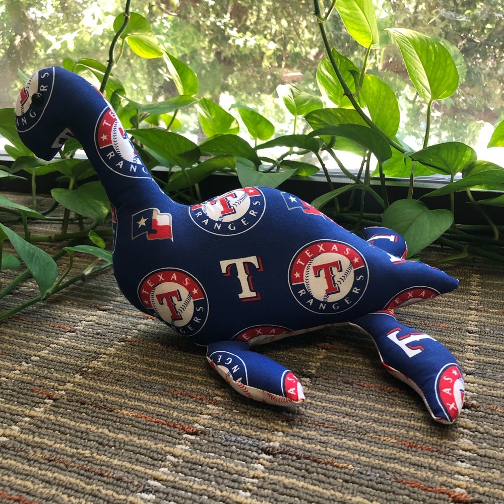 Texas Rangers Dinosaur - Picture 2 of 5